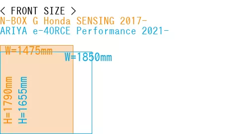 #N-BOX G Honda SENSING 2017- + ARIYA e-4ORCE Performance 2021-